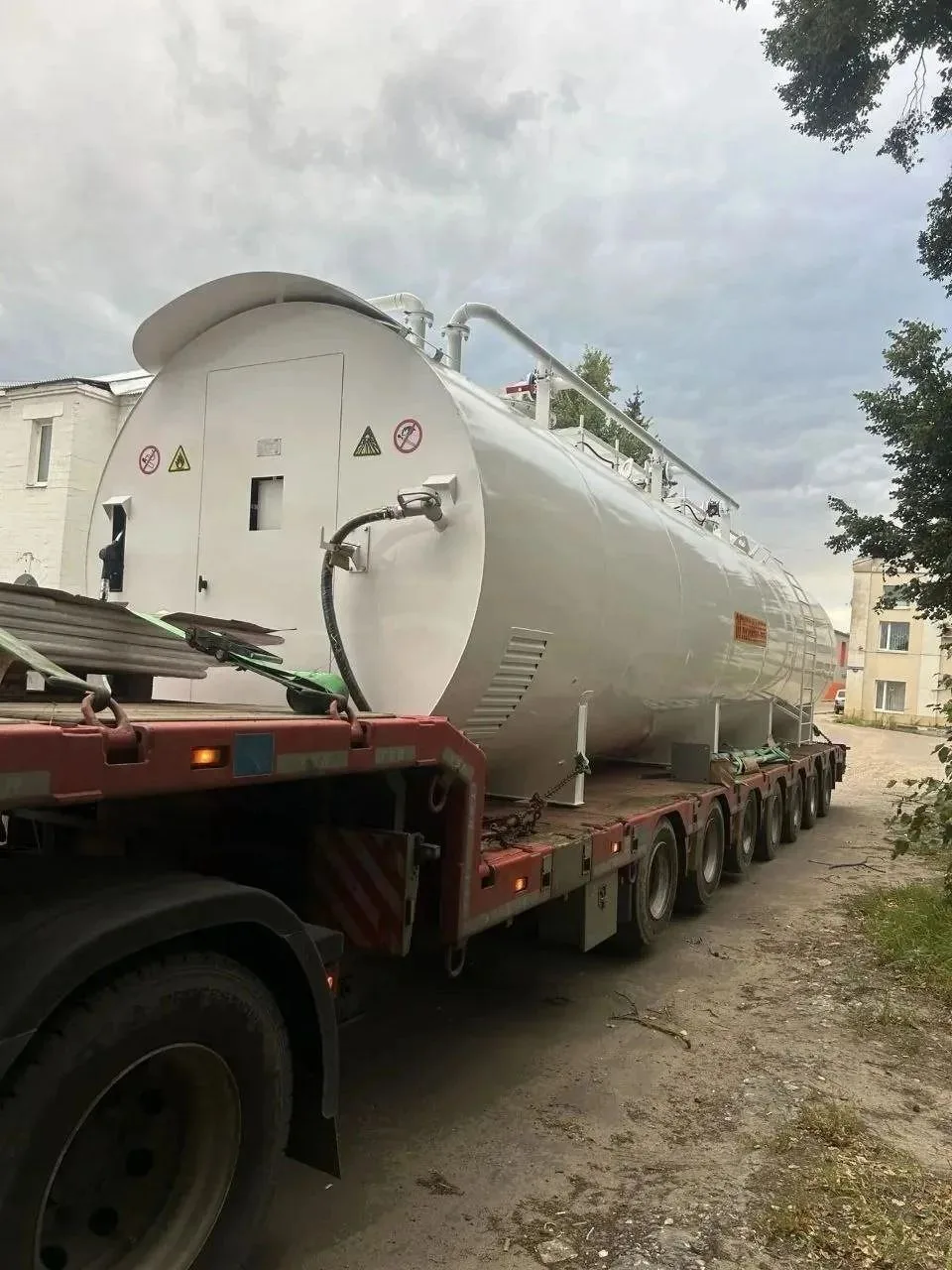 Топливный заправочный модуль 40 м³ Гарвекс перед отгрузкой